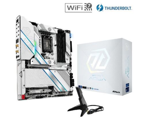 Obrázek ASRock MB Sc LGA1851 Z890 TAICHI AQUA, Intel Z890, 4xDDR5, 2xThunderbolt, WI-FI, EATX