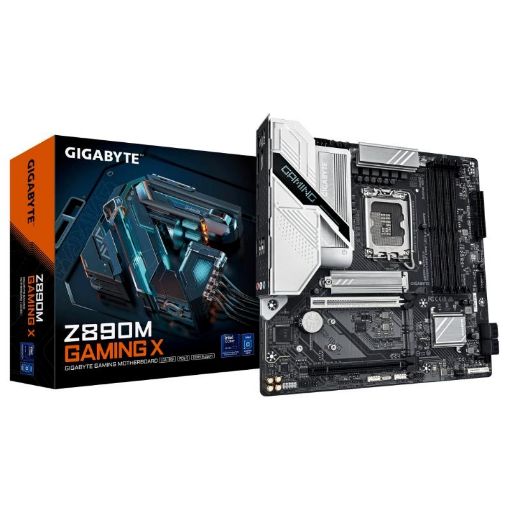 Obrázek GIGABYTE MB Sc LGA1851 Z890M GAMING X, Intel Z890, 4xDDR5, 2xDP, 1xHDMI, WiFi, mATX