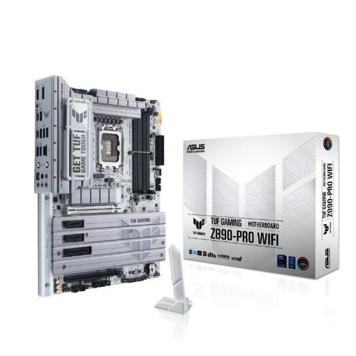 Obrázek ASUS MB Sc LGA1851 TUF GAMING Z890-PRO WIFI, Intel Z890, 4xDDR5, 1xDP, 1xHDMI, 2xThunderbolt, WI-FI, ATX