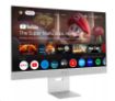 Obrázek ASUS LCD 27" MS27UC ZenScreen Smart, UHD IPS, Google TV, Harman Kardon speakers, USB Type-C® (90W PD),HDMI, DP, USB hub