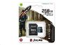 Obrázek Kingston MicroSDXC karta 256GB Canvas Go! Plus, R:170/W:90MB/s, Class 10, UHS-I, U3, V30, A2 + Adaptér