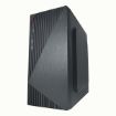 Obrázek VeinX case Crown CR18A Mid Tower, bez zdroje, 1x USB3.0, 2x USB2.0, černá