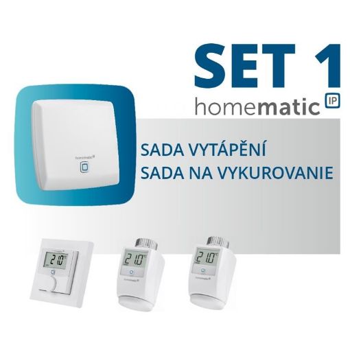 Obrázek Homematic IP HmIP-SET1 sada vytápění (byt 1+1)