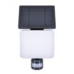 Obrázek Solight LED solární osvětlení se senzorem, 11W, 1200lm, 3 CCT, Li-Ion, černá