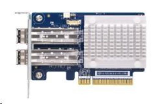 Obrázek QNAP QXP-16G2FC Dvouportová 16Gb rozšiřující karta Fibre Channel 5. generace s transceivery SFP+