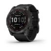 Obrázek Garmin fenix 7X Sapphire Solar, Titan Carbon Gray/ Black Silicone Band, EU