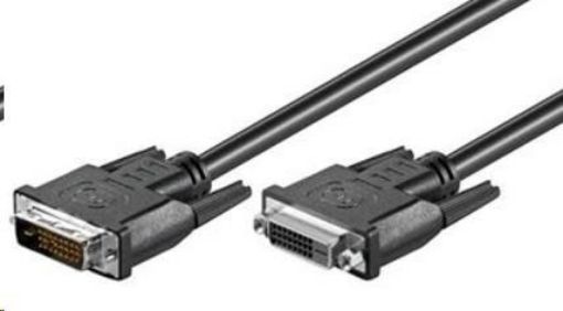 Obrázek PREMIUMCORD DVI-D prodlužovací kabel,dual-link,DVI(24+1),MF, 5m