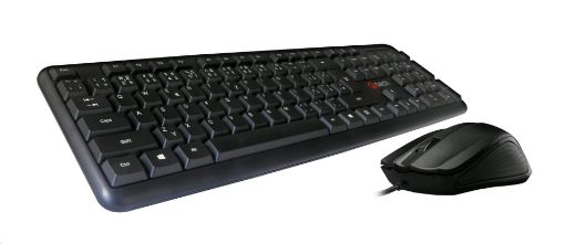 Obrázek LYNX set klávesnice a myš , drátový set, USB, CZ/SK