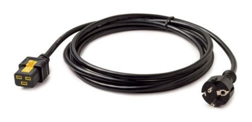 Obrázek APC Power Cord, Locking C19 to CEE/7 Schuko, 3.0m (C19/CEE 7/7)