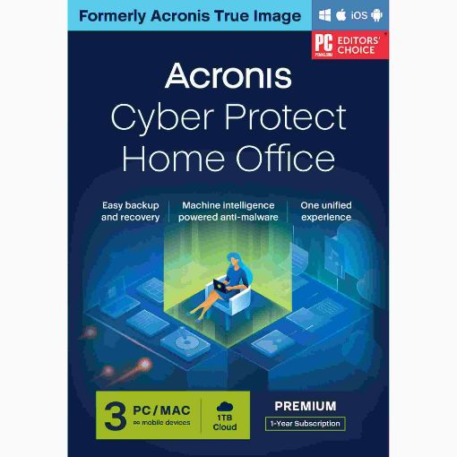 Obrázek Acronis True Image Premium Subscription 3 Computers + 1 TB Acronis Cloud Storage - 1 year subscription ESD