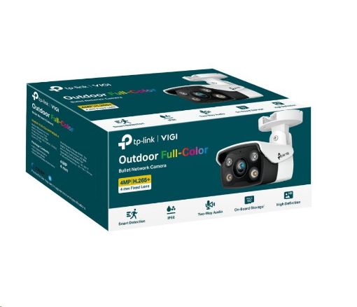 Obrázek TP-Link VIGI C340 (6mm), 4MP, Bullet, PoE, IR 30m, Micro SD card