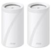 Obrázek TP-Link Deco BE85(2-pack) WiFi7 Mesh(BE22000,2,4GHz/5GHz/6GHz,1x10GbELAN/WAN,1xSFP+/10GbELANcombo,2x2,5GbELAN/WAN,1xUSB)