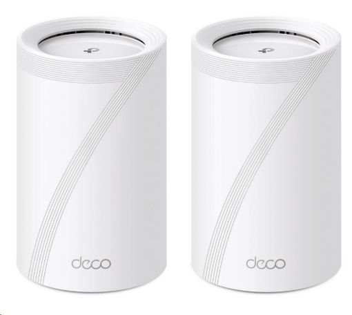 Obrázek TP-Link Deco BE65(2-pack) WiFi7 Mesh(BE9300,2,4GHz/5GHz/6GHz,4x2,5GbELAN/WAN, 1xUSB3.0)