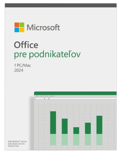 Obrázek PROMO 3PCK Office Home and Business 2024 SK (pro podnikatele) + NOTINO 40 EUR