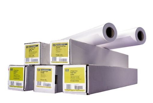 Obrázek HP Coated Paper, 114 microns (4.5 mil) • 90 g/m2 (24 lbs) • 1067 mm x 45.7 m, C6567B
