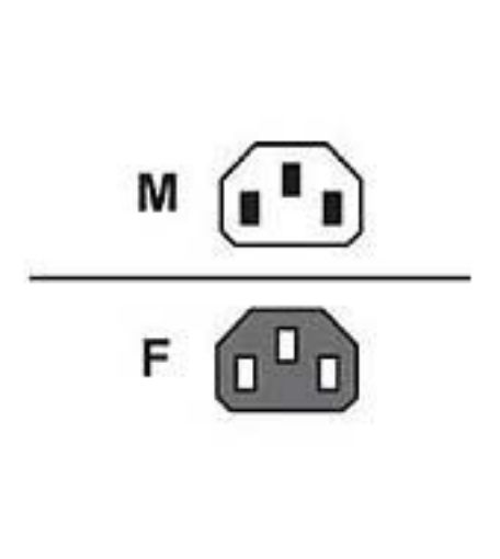 Obrázek HP PDU cable IEC C14 to IEC C13 - 8ft