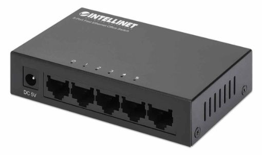 Obrázek Intellinet Switch 5 Port 10/100, kov