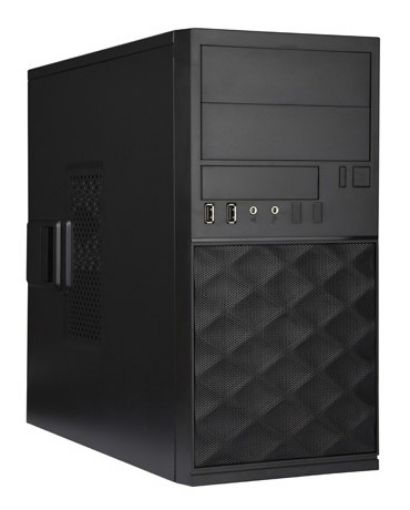 Obrázek IN WIN skříň EFS052, 2x USB 3.0 + 2x USB 2.0, Mini Tower, bez zdroje, Black