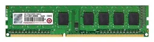 Obrázek TRANSCEND DIMM DDR3 4GB 1600MHz 512Mx8 CL11 JetRam™ Retail