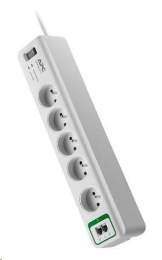 Obrázek APC Essential SurgeArrest 5 outlets with phone protection 230V France, 1.8m