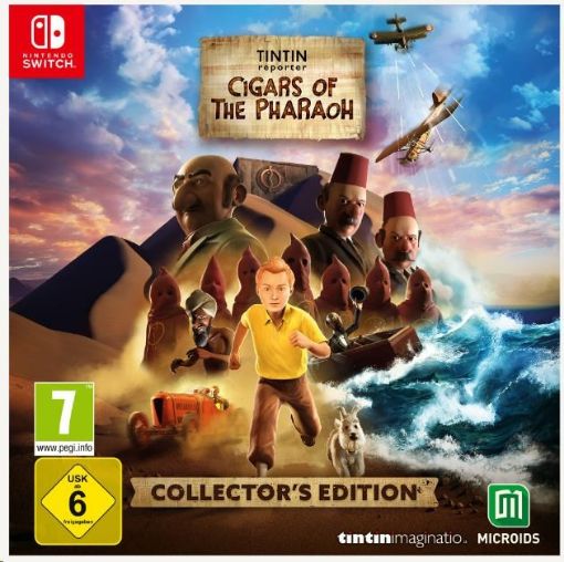 Obrázek NSW hra - Tintin Reporter - Cigars of the Pharaoh Collector Edition