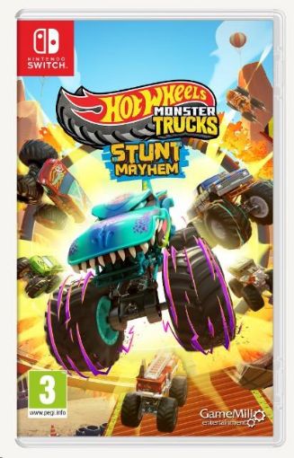 Obrázek NSW hra - Hot Wheels Monster Trucks: Stunt Mayhem