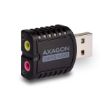 Obrázek AXAGON ADA-17, USB 2.0 - externí zvuková karta HQ MINI, 96kHz/24-bit stereo, vstup USB-A