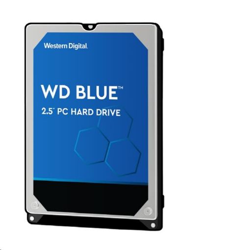 Obrázek WD BLUE WD5000LPZX 500GB, SATA III 2.5", 128MB 5400RPM, 150MB/s, 7mm, SMR