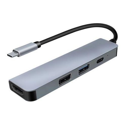 Obrázek Solight 4v1 USB-C hub