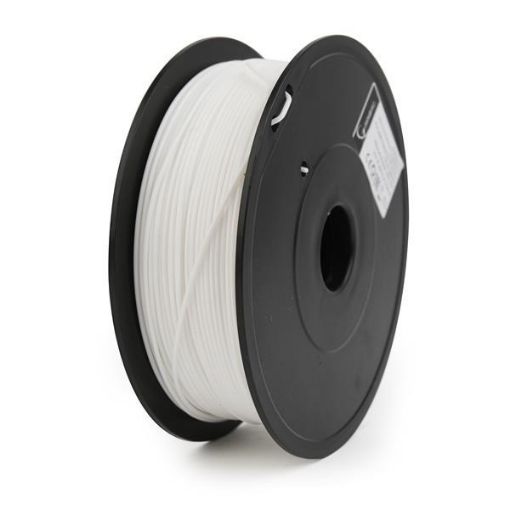 Obrázek GEMBIRD Tisková struna (filament) PLA PLUS, 1,75mm, 1kg, bílá