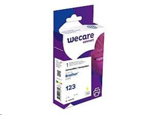 Obrázek WECARE ARMOR cartridge pro BROTHER, DCP J4110DW, MFC J4310, 4410, 4510DW, 10ml, počet str. 600, žlutá