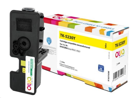 Obrázek ARMOR toner pro Kyocera ECOSYS M5521, P5021 (TK5230Y), žlutá/yellow, 2200 str