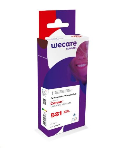 Obrázek WECARE ARMOR cartridge pro Canon PIXMA TR7550,TR8550,TS6150,TS8150, TS6150 (CLi581XXLP.blue), Photo Blue, 12,2ml