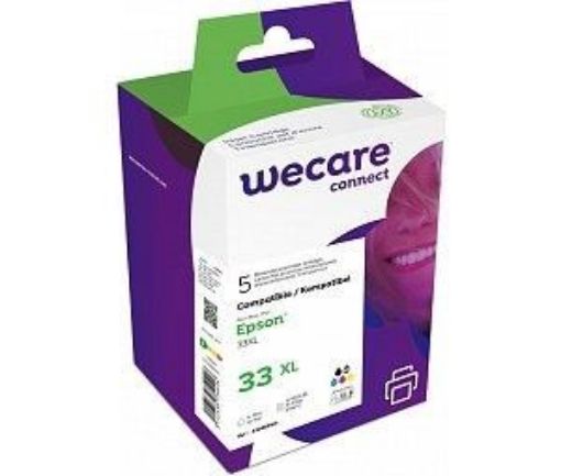 Obrázek WECARE ARMOR cartridge pro EPSON Expression Home a Premium XP-530,630,635,830 (C13T33574011) černá/black+C+M+Y 15ml/4x11