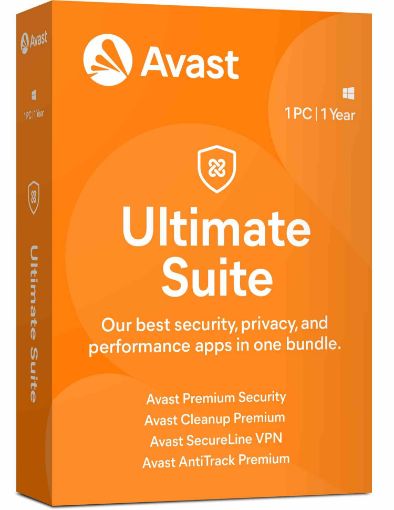 Obrázek _Prodloužení Avast Ultimate for Windows 1 licence na 12 měsíců