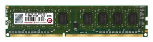 Obrázek TRANSCEND DIMM DDR3 2GB 1600MHz 256Mx8 CL11 JetRam™