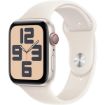 Obrázek Apple Watch SE (2024) GPS + Cellular 40mm Starlight Aluminium Case with Starlight Sport Band - S/M