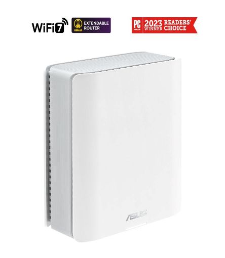 Obrázek ASUS ZenWifi BT8 1-pack, WiFi7 Extendable Router, AiMesh, 1x WAN, 3x LAN, 1x 3.0