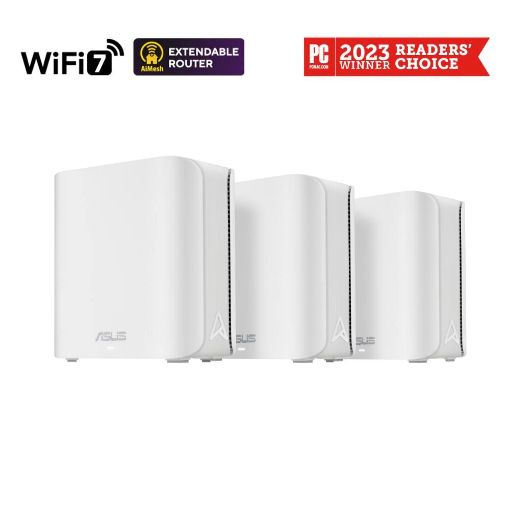 Obrázek ASUS ZenWifi BD4 3-pack, WiFi7 Extendable Router, AiMesh, 2x WAN/LAN