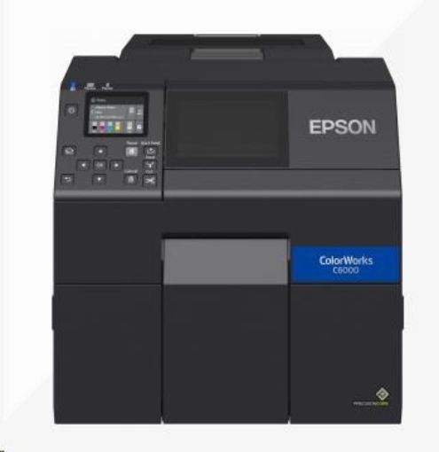 Obrázek Epson ColorWorks CW-C6000Ae, cutter, disp., USB, Ethernet, black