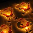 Obrázek Solight LED okenní řetěz - Santa, 6x LED, přísavný, 120cm, 2x AA