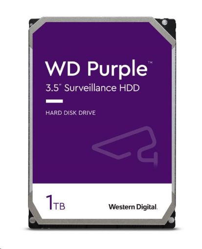 Obrázek WD PURPLE WD11PURZ 1TB, SATA III 3.5", 64MB 5400RPM, 110MB/s, Low Noise, CMR