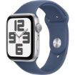 Obrázek Apple Watch SE (2024) GPS 44mm Silver Aluminium Case with Denim Sport Band - S/M