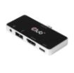Obrázek Club3D hub pro mobilní telefony USB Type C 4-in-1 Hub to HDMI™ 4K60Hz USB Type C PD / USB Type A / Audio jack