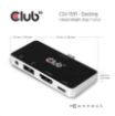 Obrázek Club3D hub pro mobilní telefony USB Type C 4-in-1 Hub to HDMI™ 4K60Hz USB Type C PD / USB Type A / Audio jack