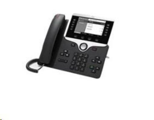 Obrázek Cisco CP-8811-K9=, VoIP telefon, 10line, 2x10/100/1000, 5" displej, PoE