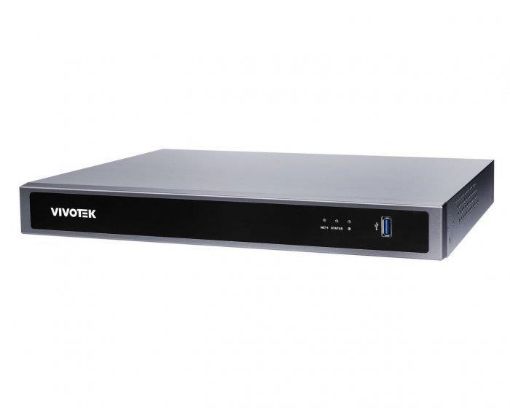 Obrázek Vivotek NVR ND9326P, 8 PoE (max.120W) kanálů, propustnost IN/OUT max. 192Mbps/224Mbps, 2x HDD, H.265, RAID 0,1