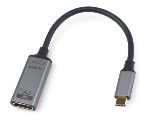 Obrázek PremiumCord Adaptér USB-C na HDMI rozlišení obrazu 8K@60Hz,4K@144Hz, 20cm