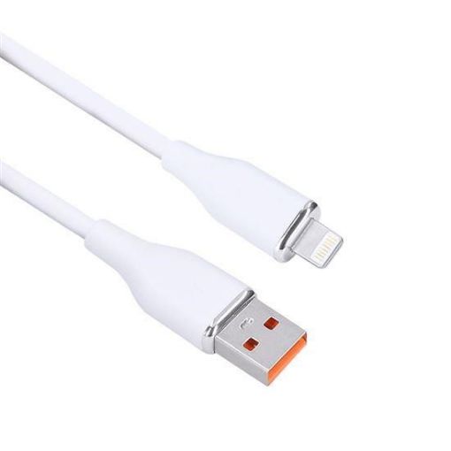 Obrázek Solight lightning kabel, USB 2.0 A konektor - Lightning konektor, silikon, 1m