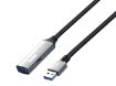 Obrázek PREMIUMCORD USB 3.2. repeater a prodlužovací kabel Male-Female, 5Gbps Aluminium 10m